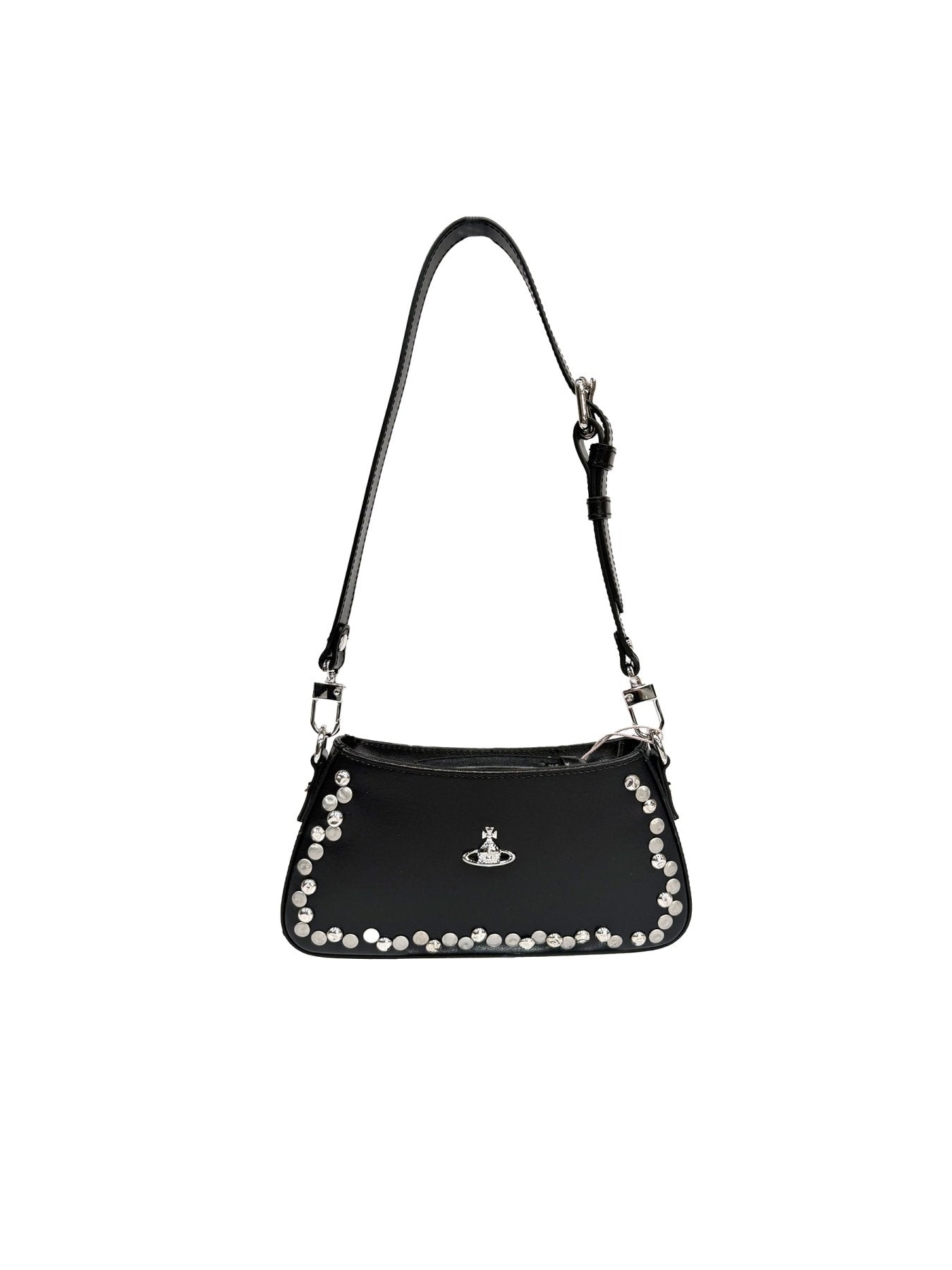 Vivienne Westwood Black Tasha Shoulder Phone Bag