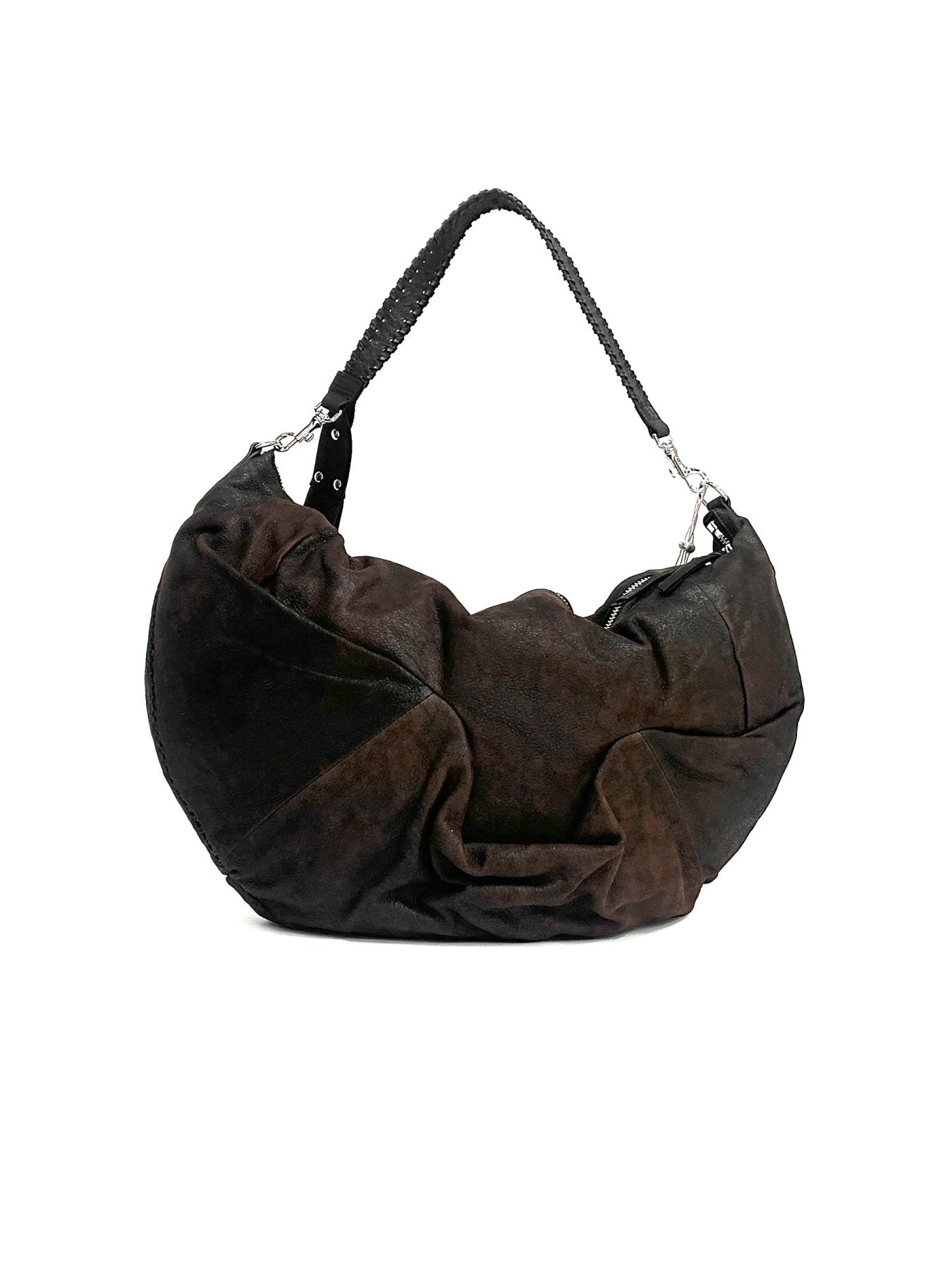 Vivienne Westwood Brown Agnes Large Shoulder Bag
