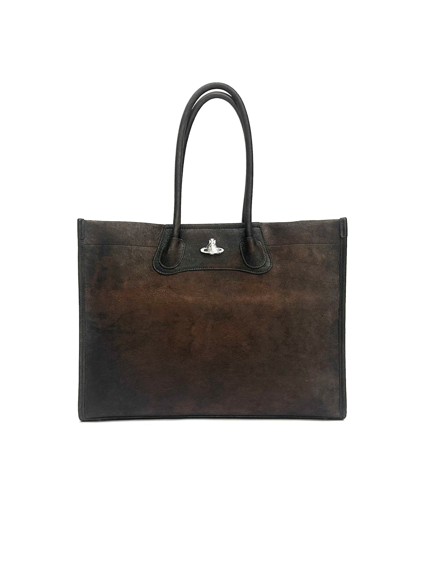 Vivienne Westwood Brown Troy Tote Bag