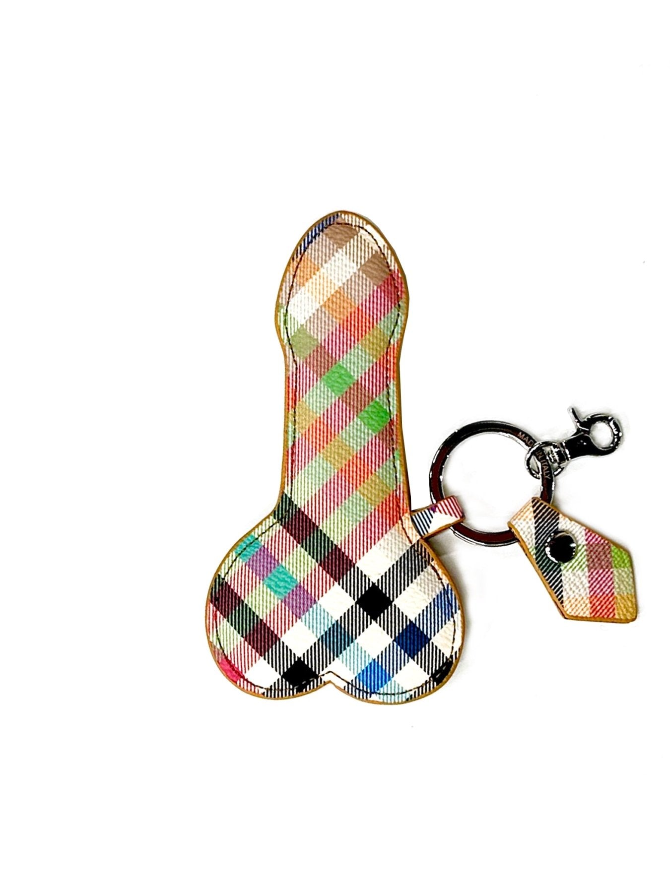 Vivienne Westwood Multicolour Flat Penis Keyring