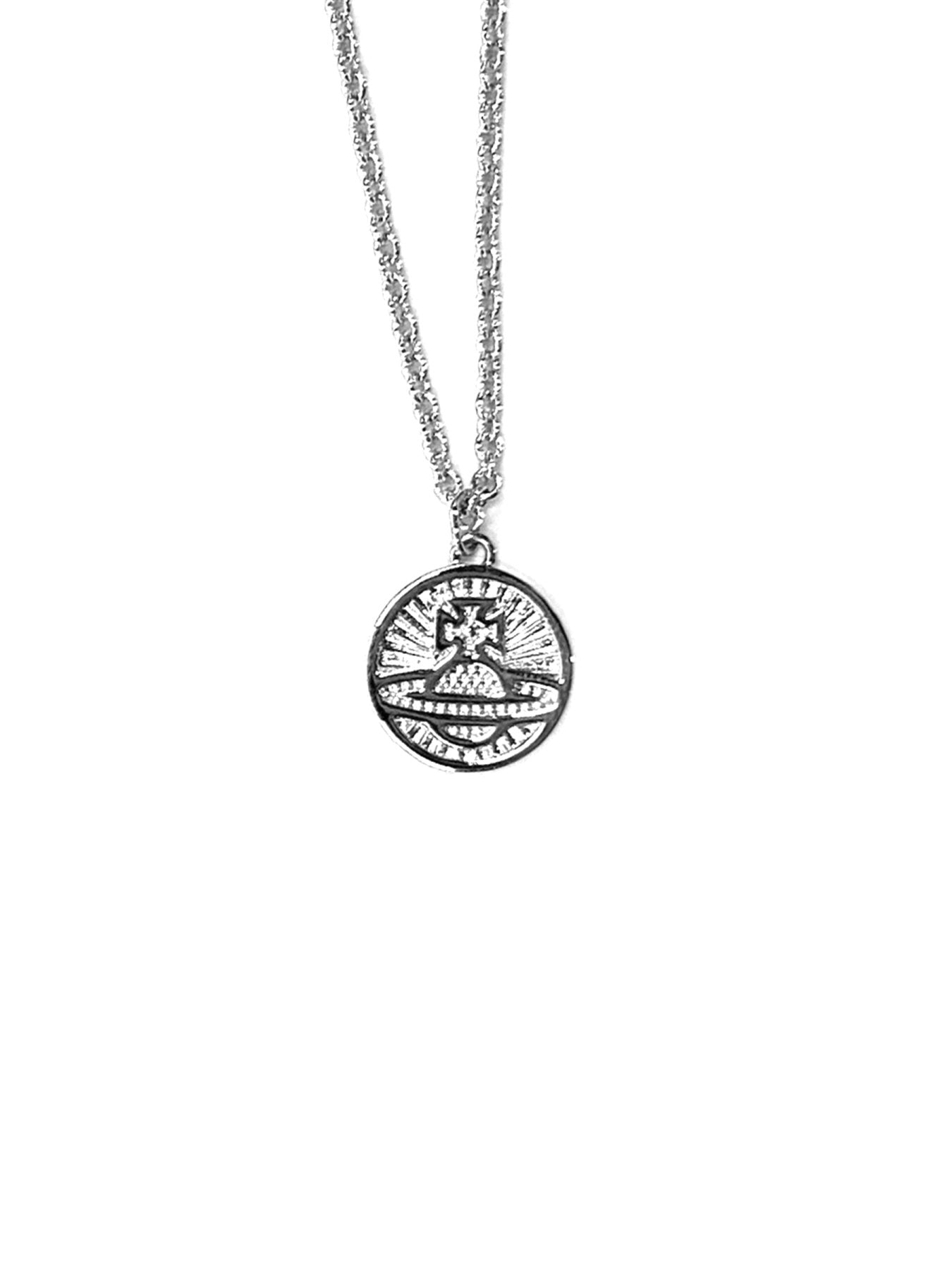 Vivienne Westwood Silver Man Richmond Pendant Necklace