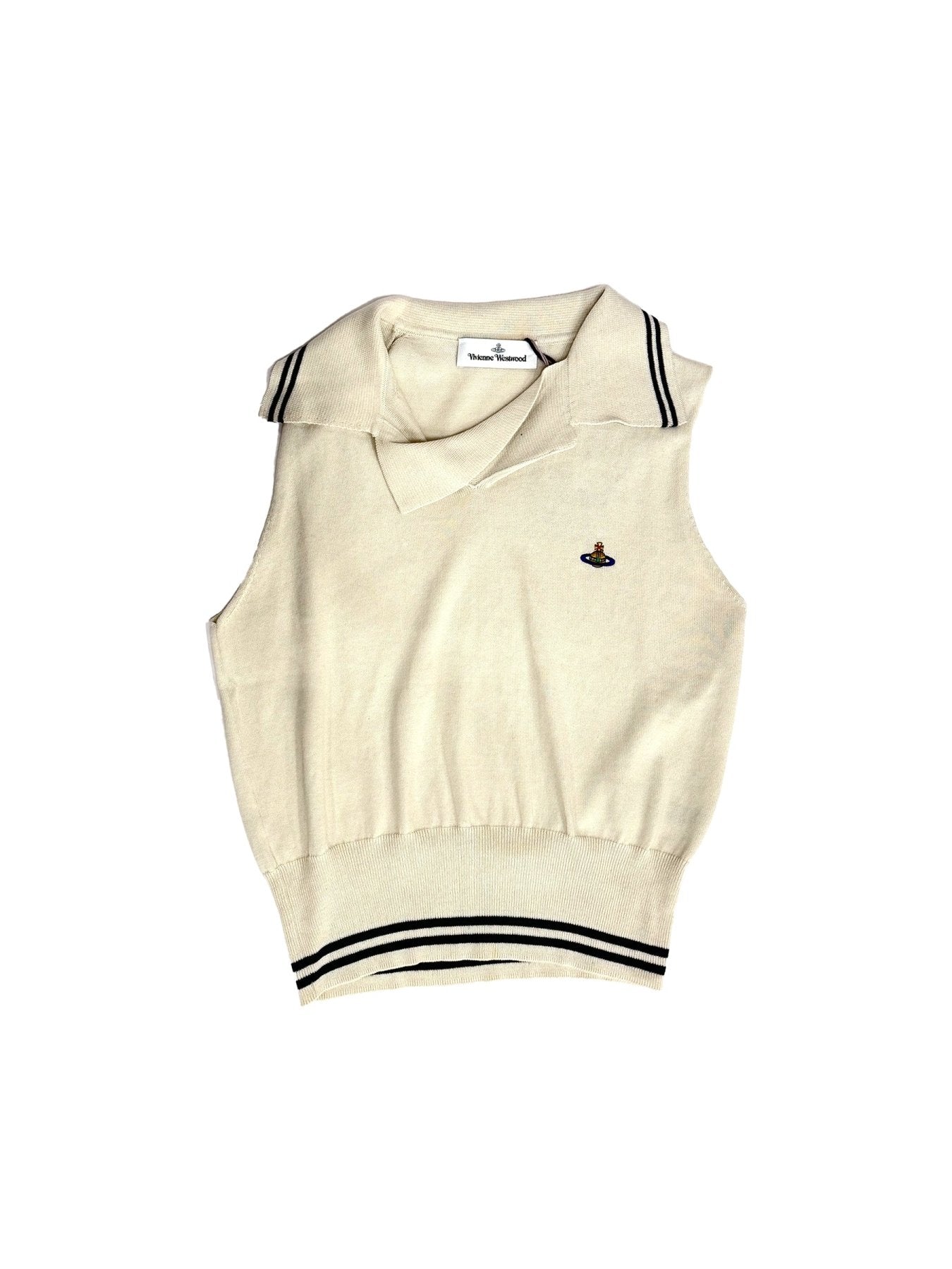 Vivienne Westwood White Doubletake Top