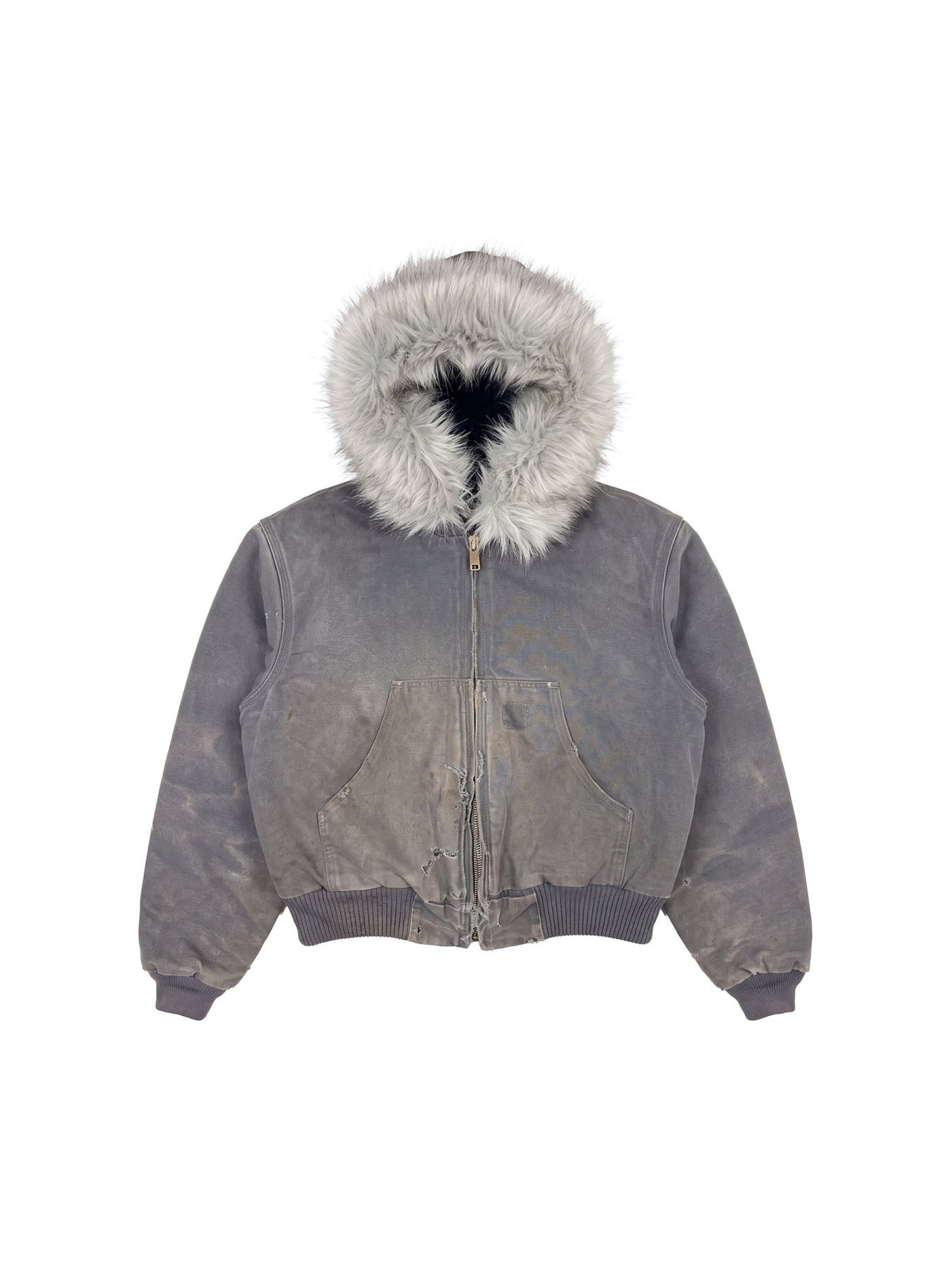 WALD Brown Fur Work Jacket
