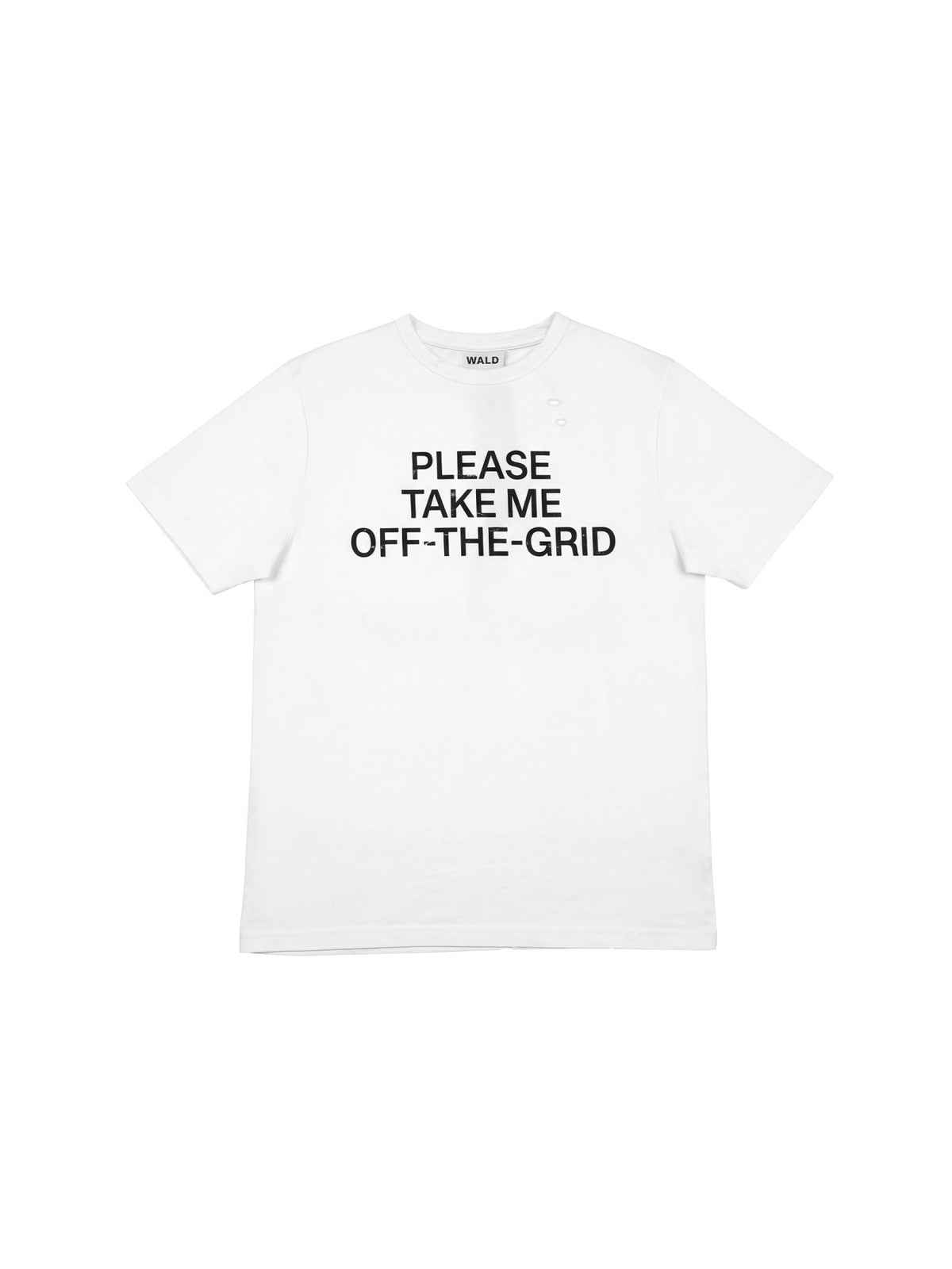 WALD White Off Grid T Shirt