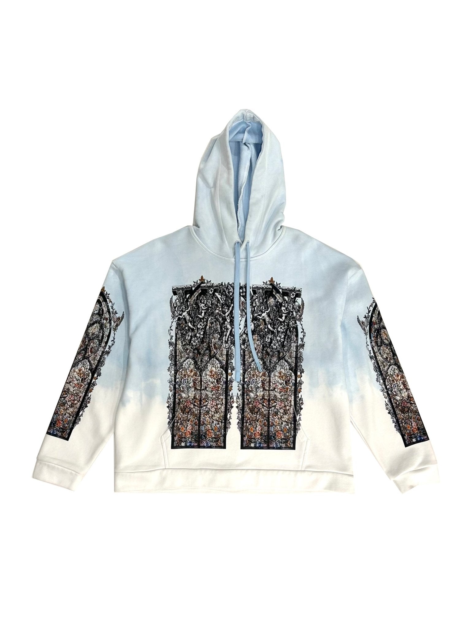 WHO DECIDES WAR - Ignatius Hooded Pullover - SS25 - SKY