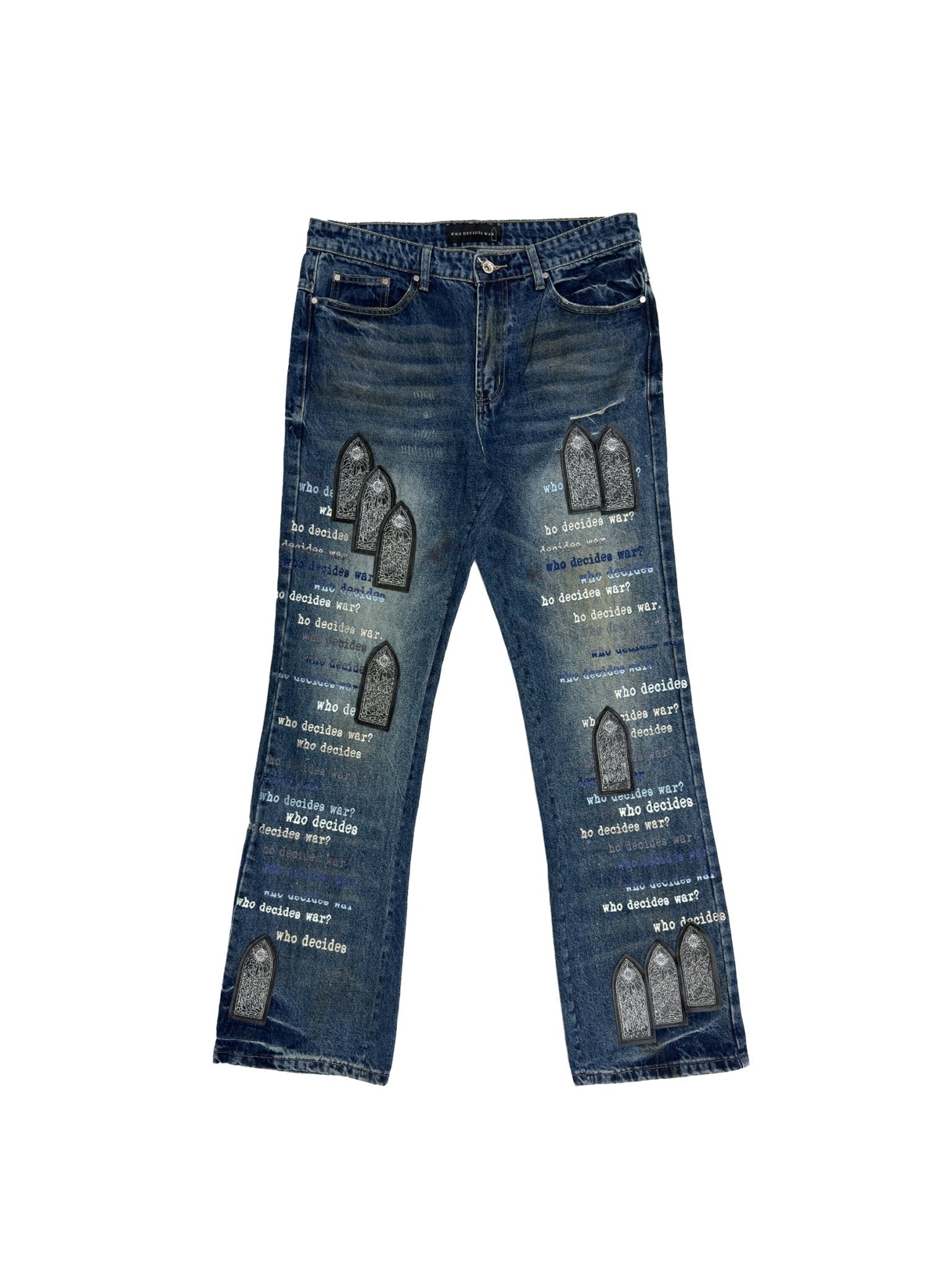 WHO DECIDES WAR - Scripture Denim - AW24 - SKY