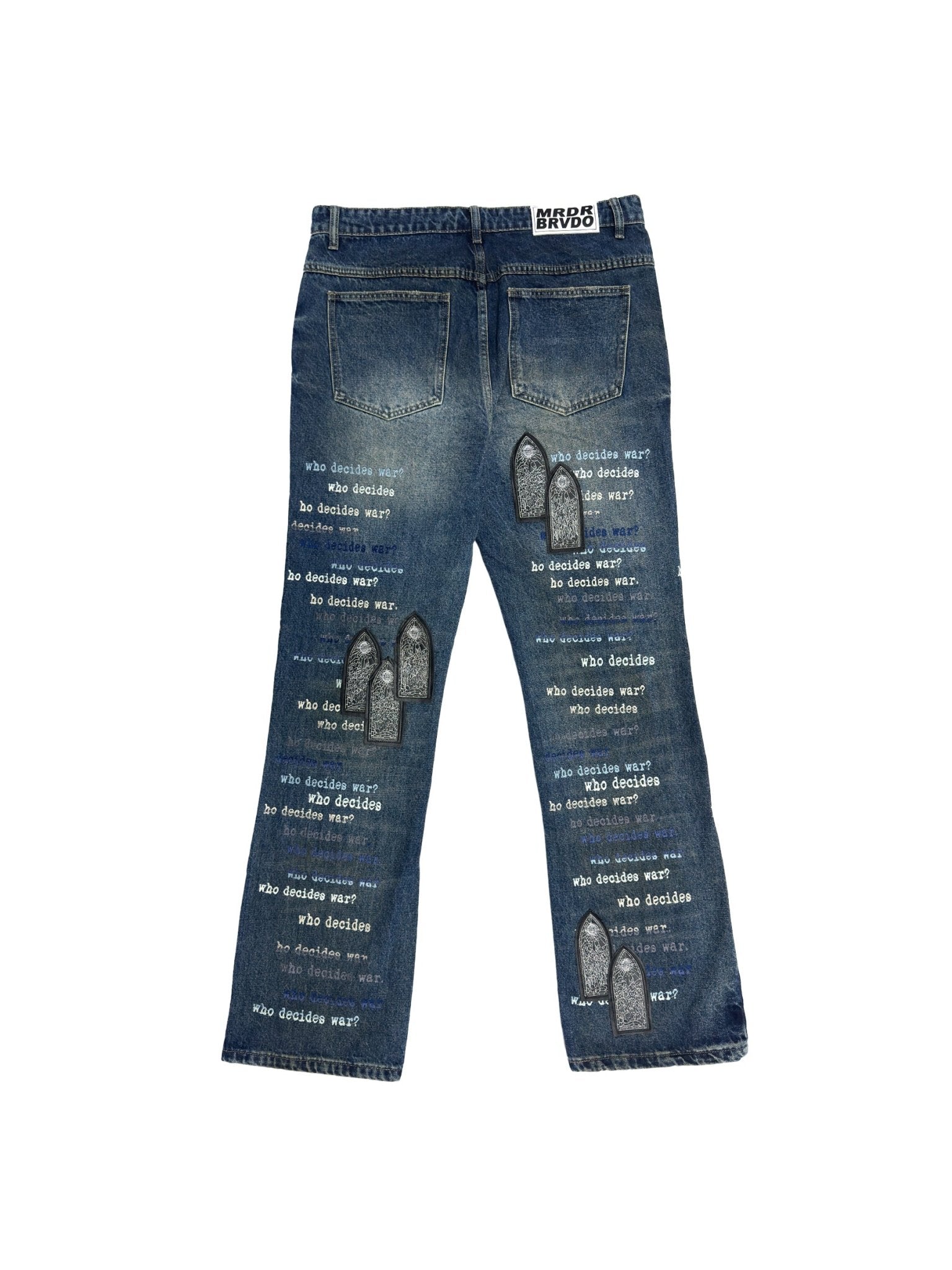 WHO DECIDES WAR - Scripture Denim - AW24 - SKY