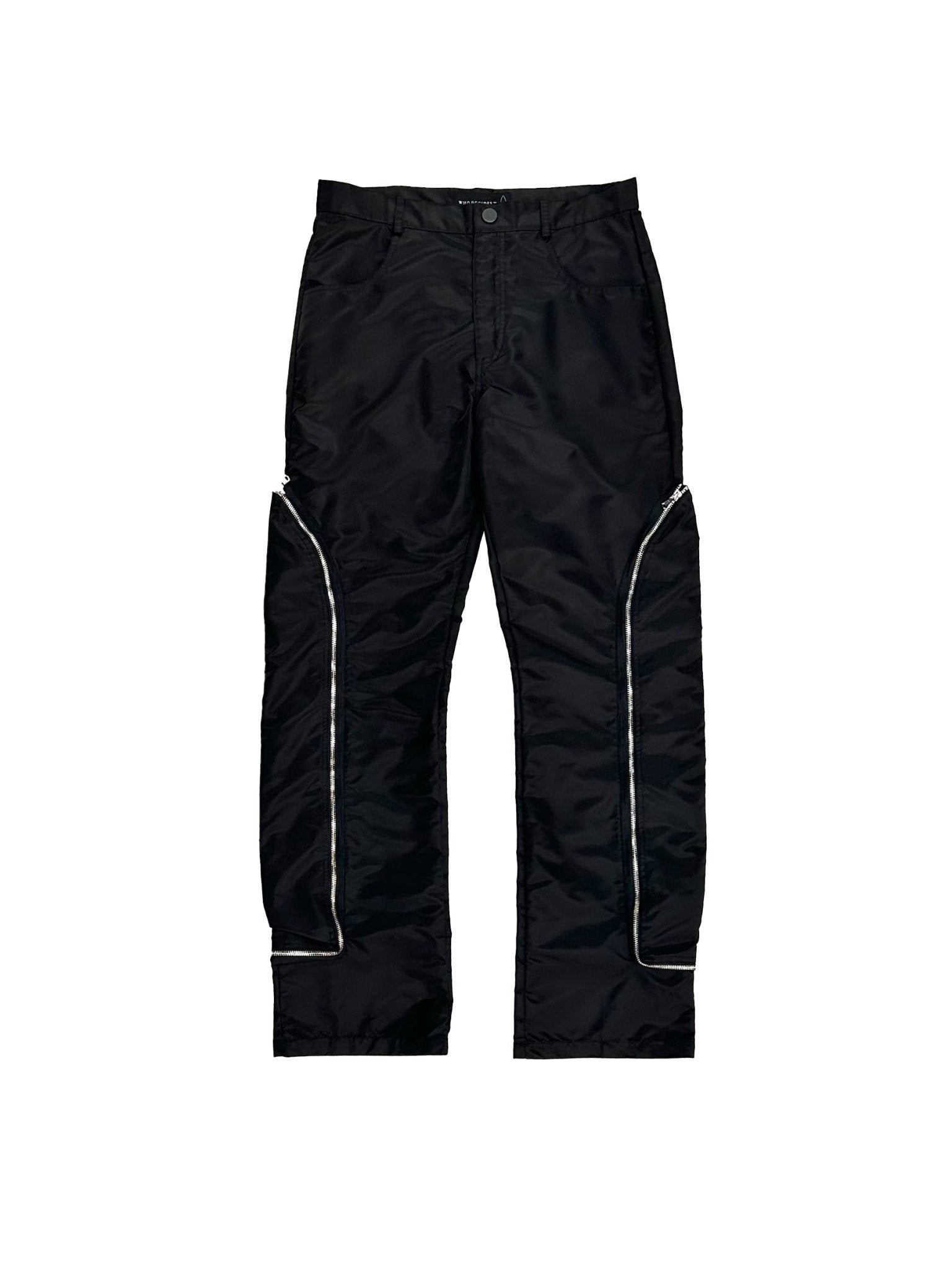 WHO DECIDES WAR - Side Zip Stained Glass Pant - SS25 - COAL