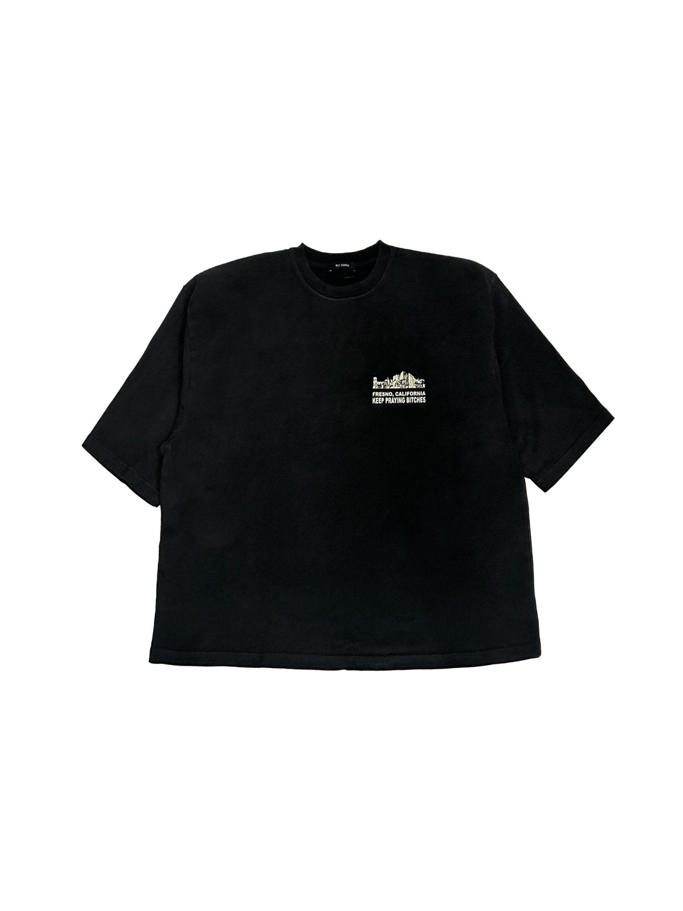 WILLY CHAVARRIA Black Our Lady Of Discernment Buffalo Tshirt