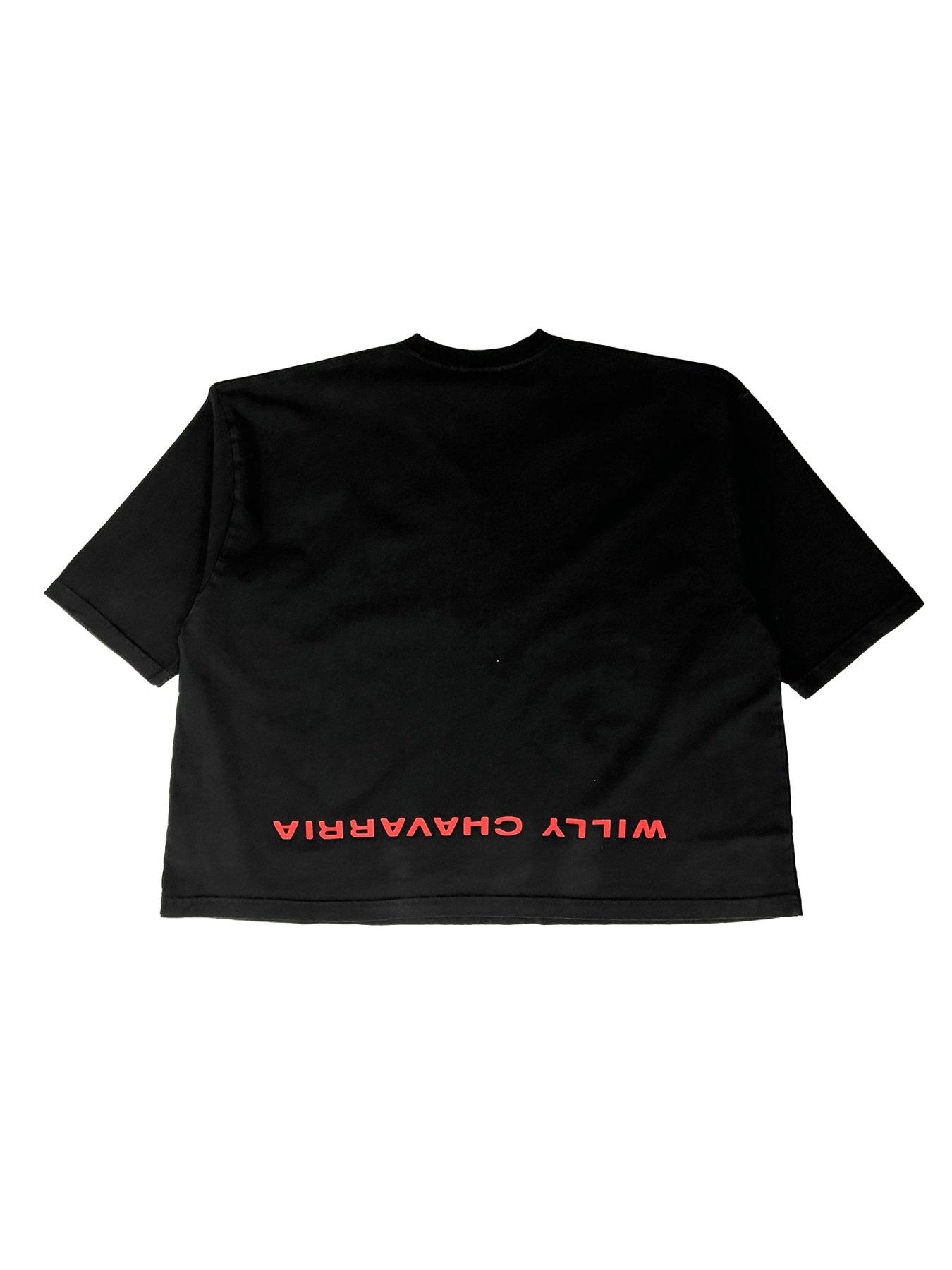 WILLY CHAVARRIA Black Welcome To America Buffalo Tshirt
