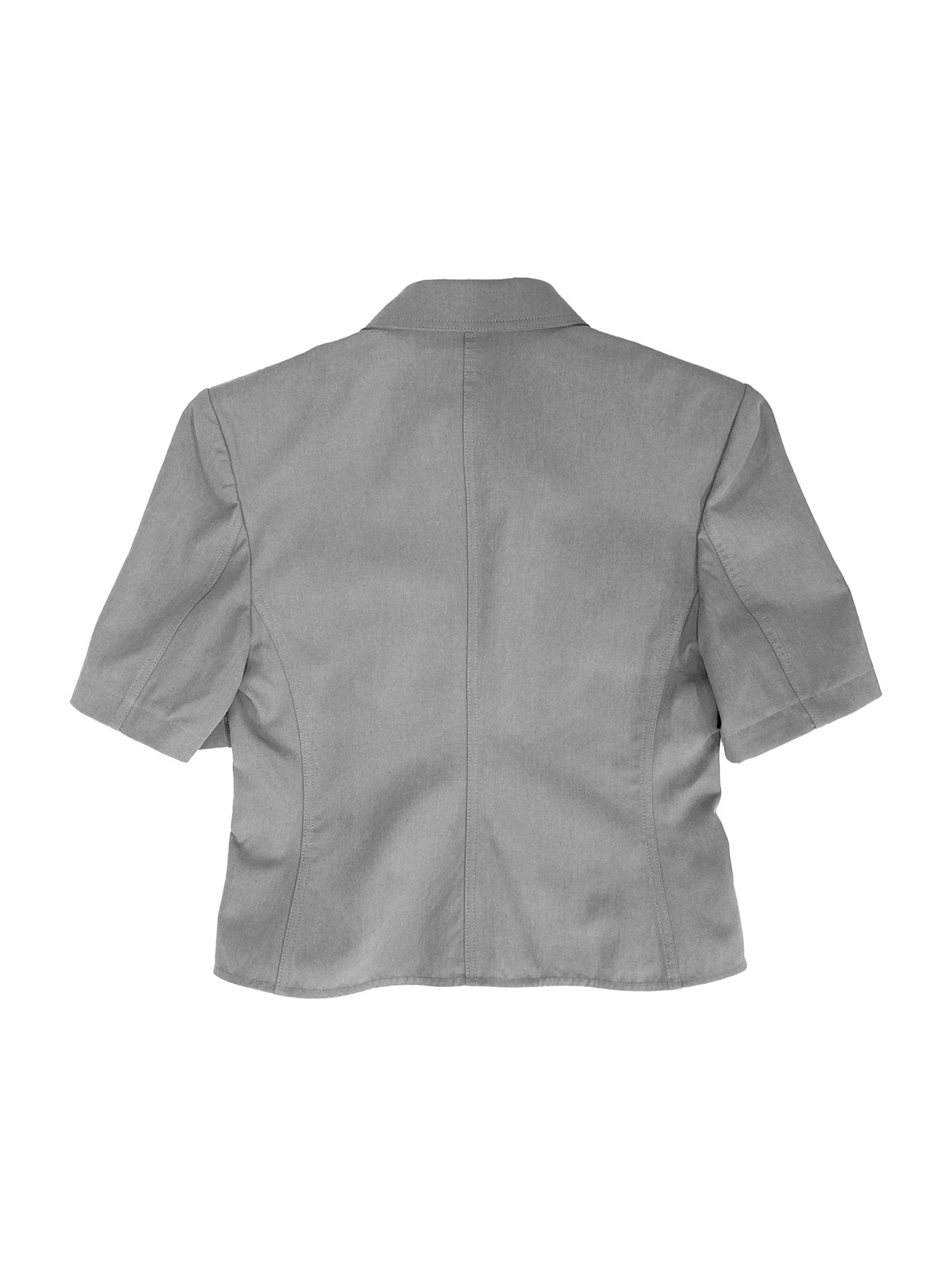 WILLY CHAVARRIA Grey Chavela Short Sleeve Shirt