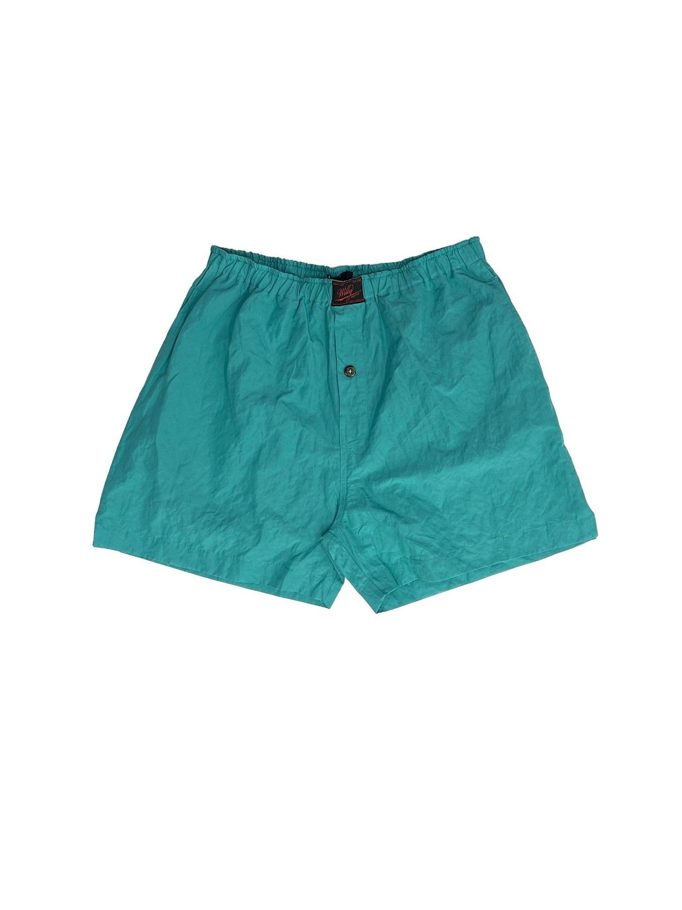 WILLY CHAVARRIA Turquiose Willy Woven Boxer