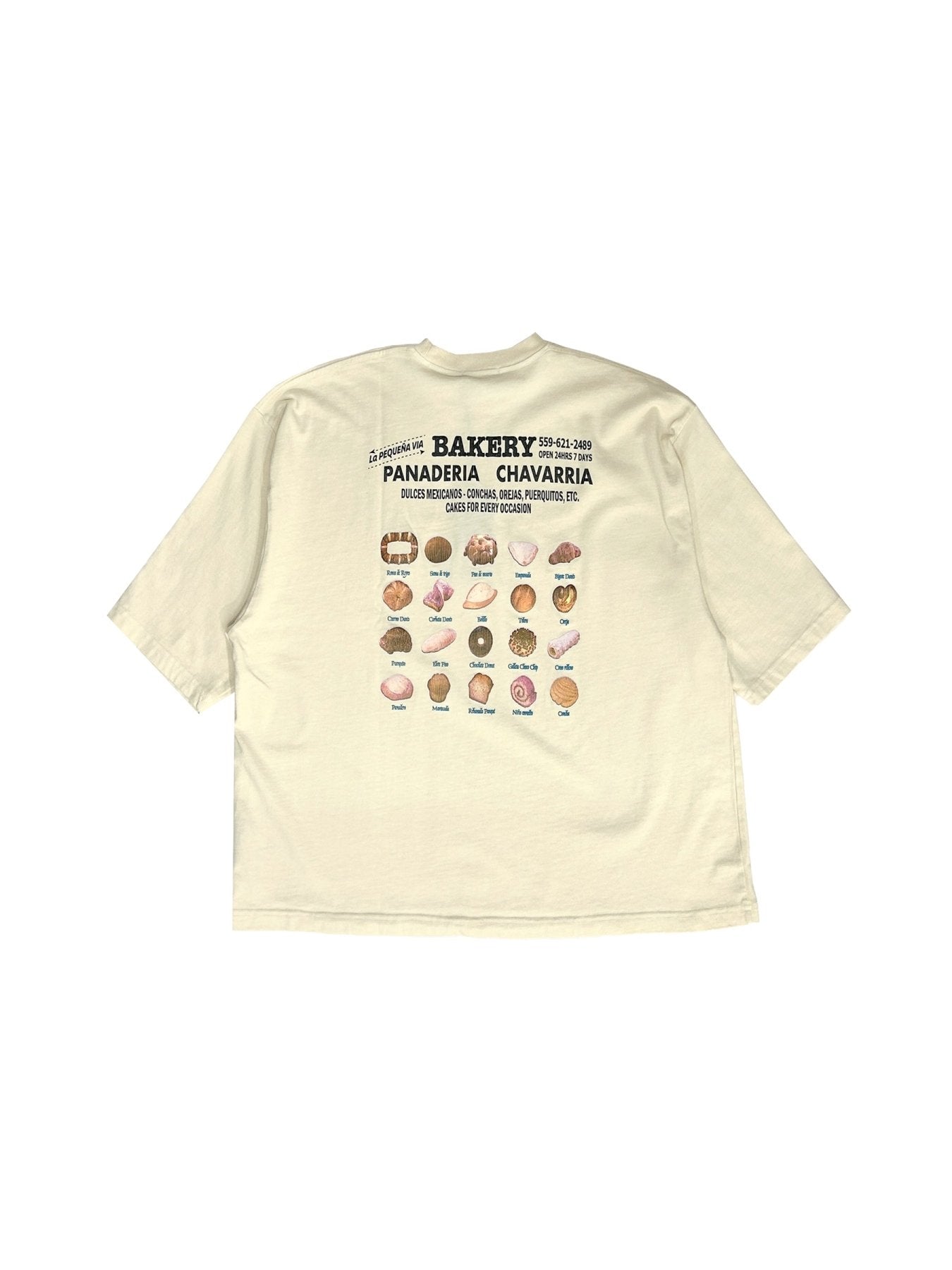 WILLY CHAVARRIA White Panaderia Chavarria Buffalo Tshirt