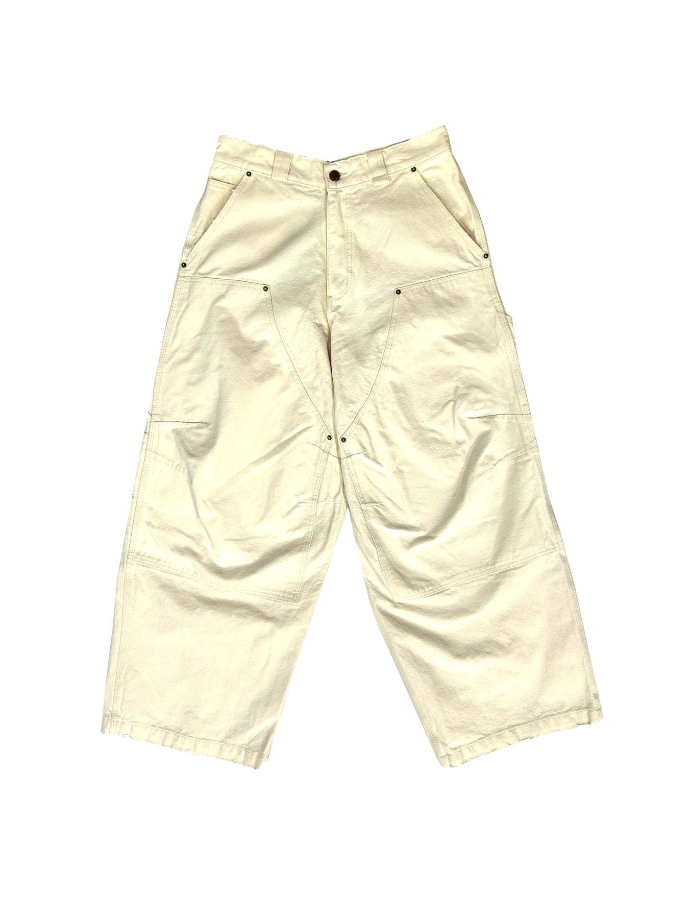 WILLY CHAVARRIA White Stockton Dbl Knee Pant