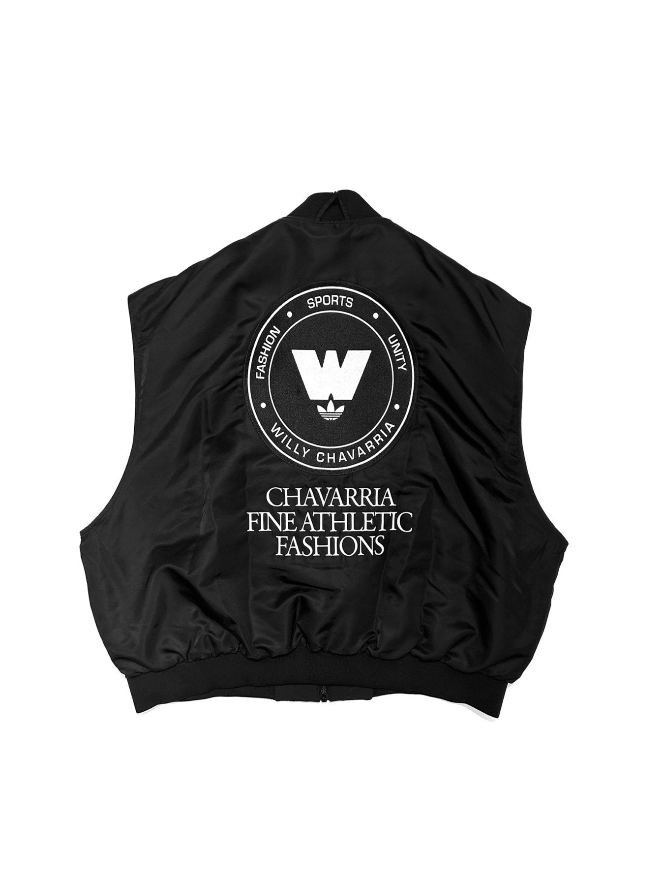WILLY CHAVARRIA X ADIDAS Black Padded Vest