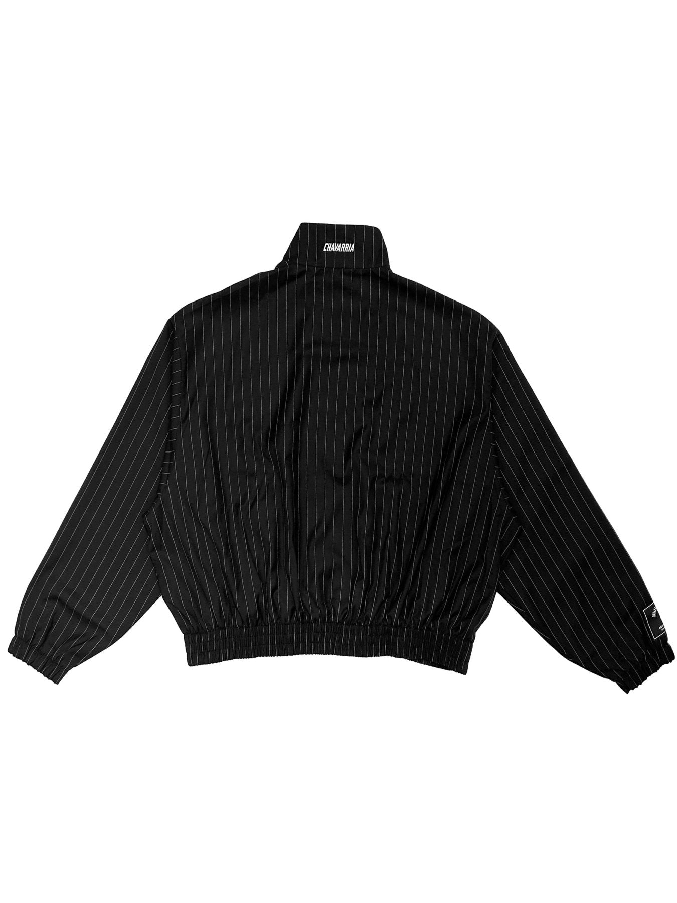 WILLY CHAVARRIA X ADIDAS Black Pinstripe Track Jacket