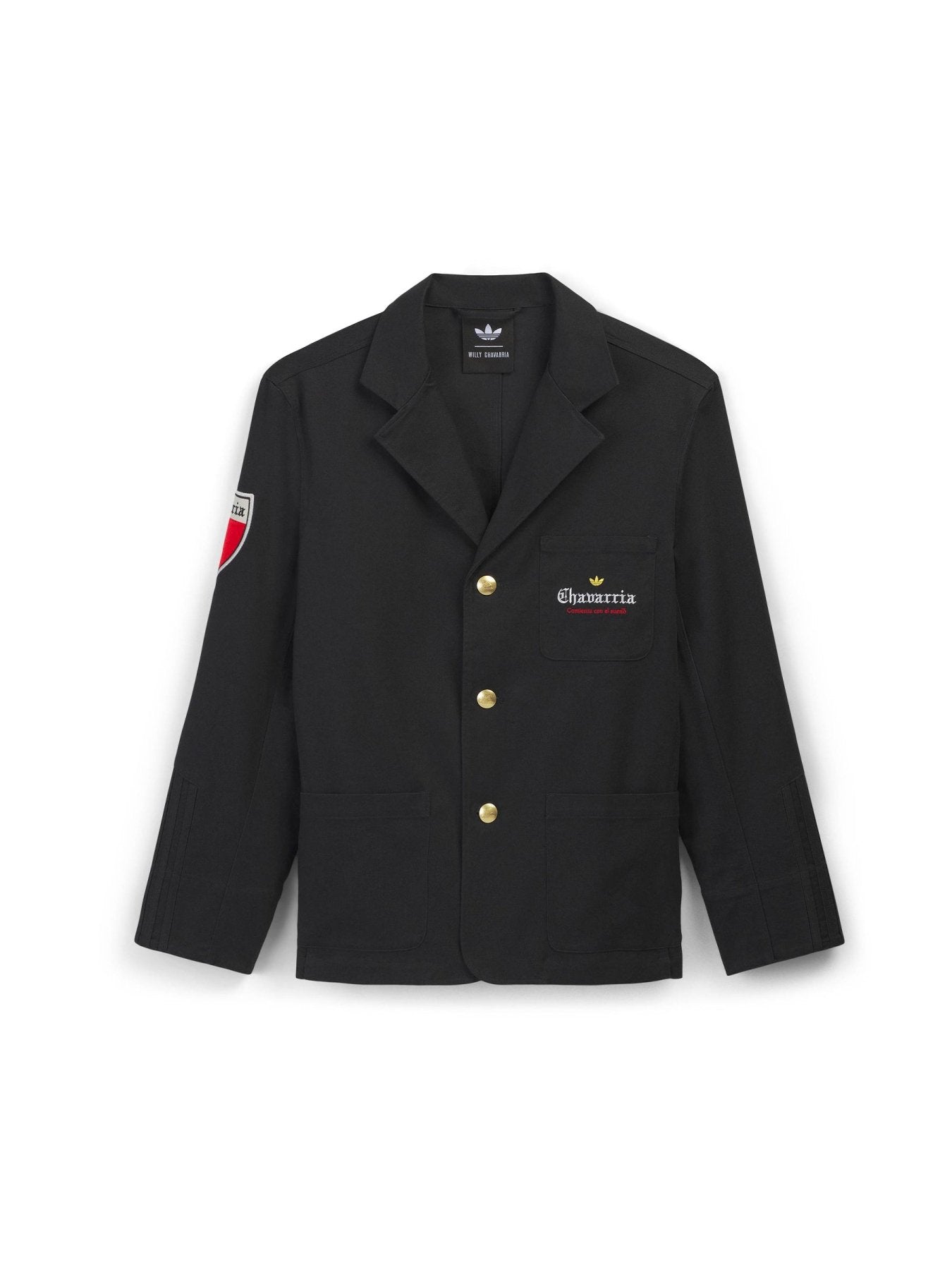 WILLY CHAVARRIA X ADIDAS Black Players Blazer