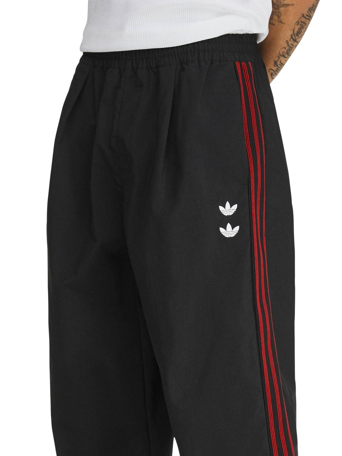 WILLY CHAVARRIA X ADIDAS Black Wc Woven Ts Pan