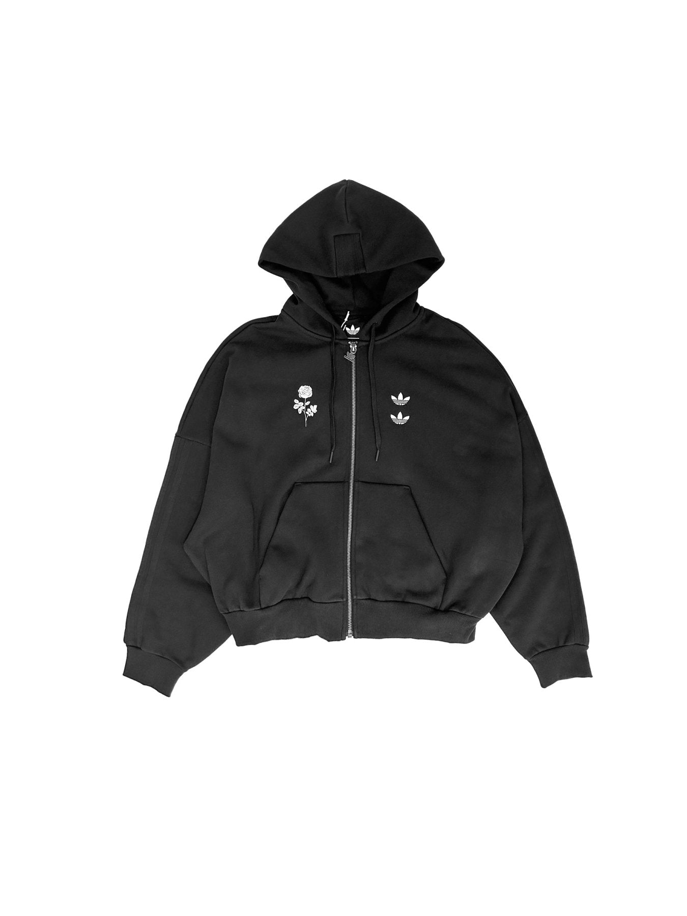 WILLY CHAVARRIA X ADIDAS Black Zip Hoodie