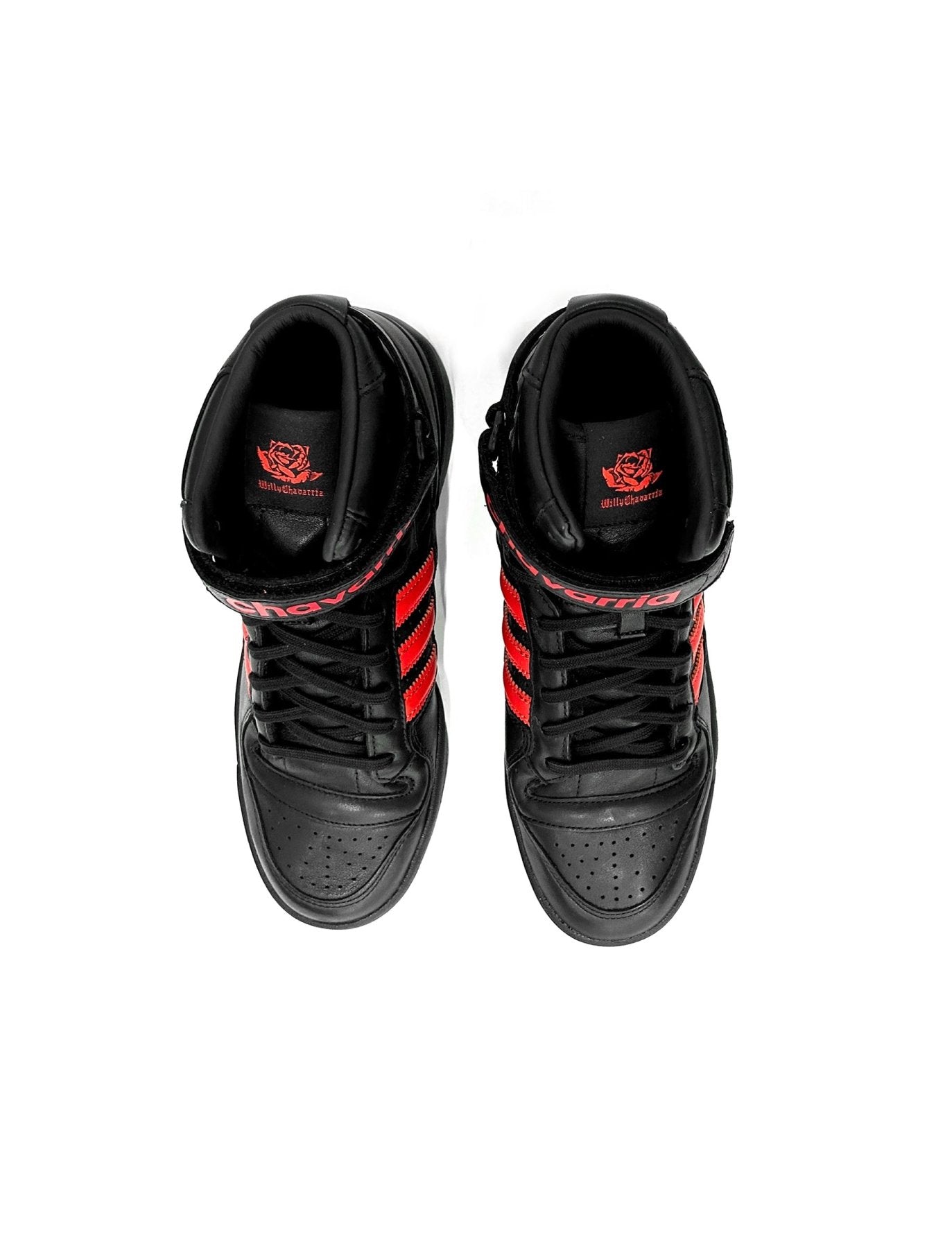 WILLY CHAVARRIA X ADIDAS - Chavarria Forum Hi - AW25 - BLACK RED