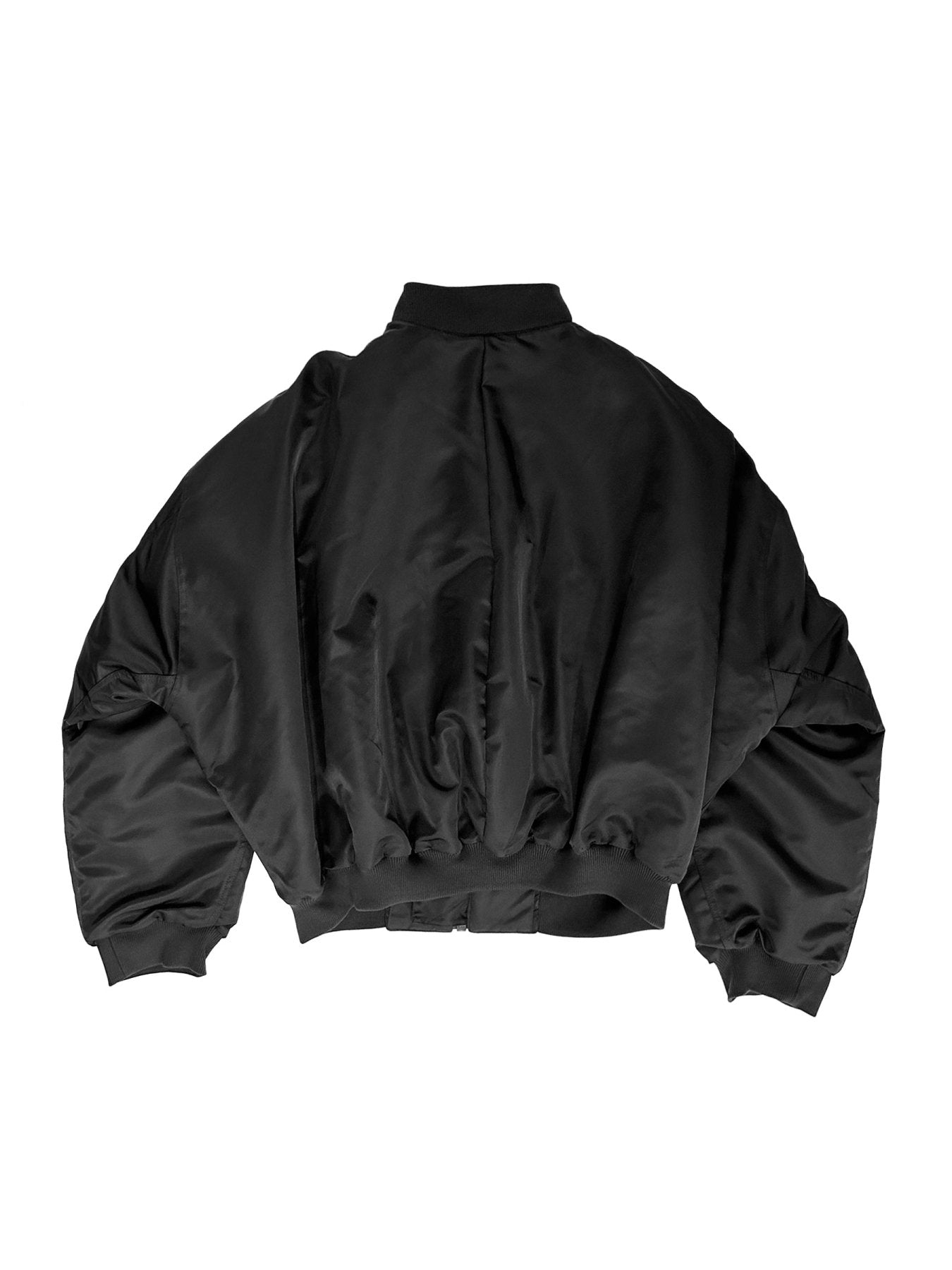 WILLY CHAVARRIA X ADIDAS - Chavarria Satin Bomber Jacket - AW25 - BLACK