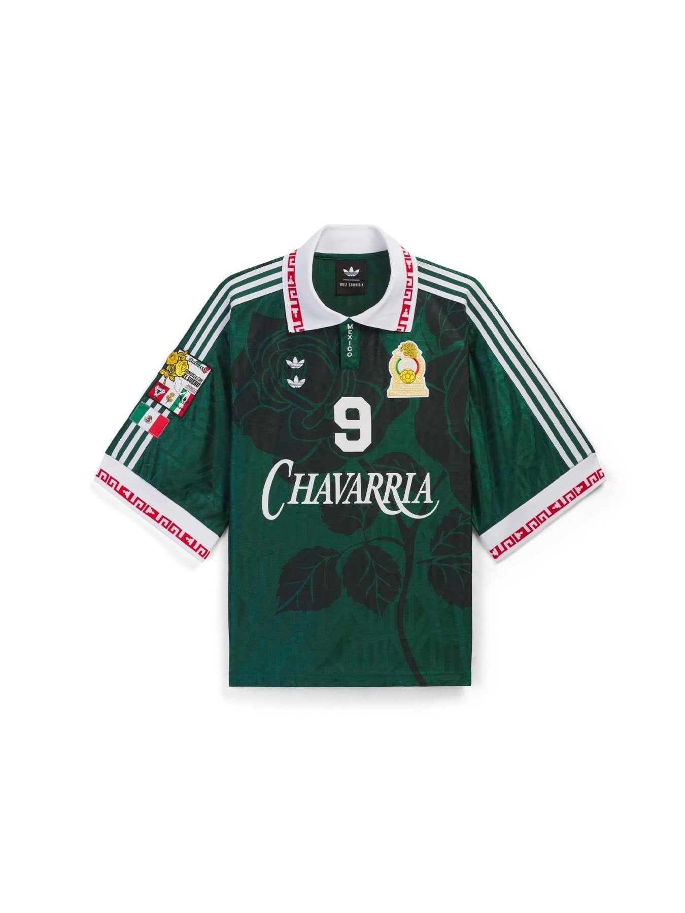 WILLY CHAVARRIA X ADIDAS Green Soccer Mexico Jersey