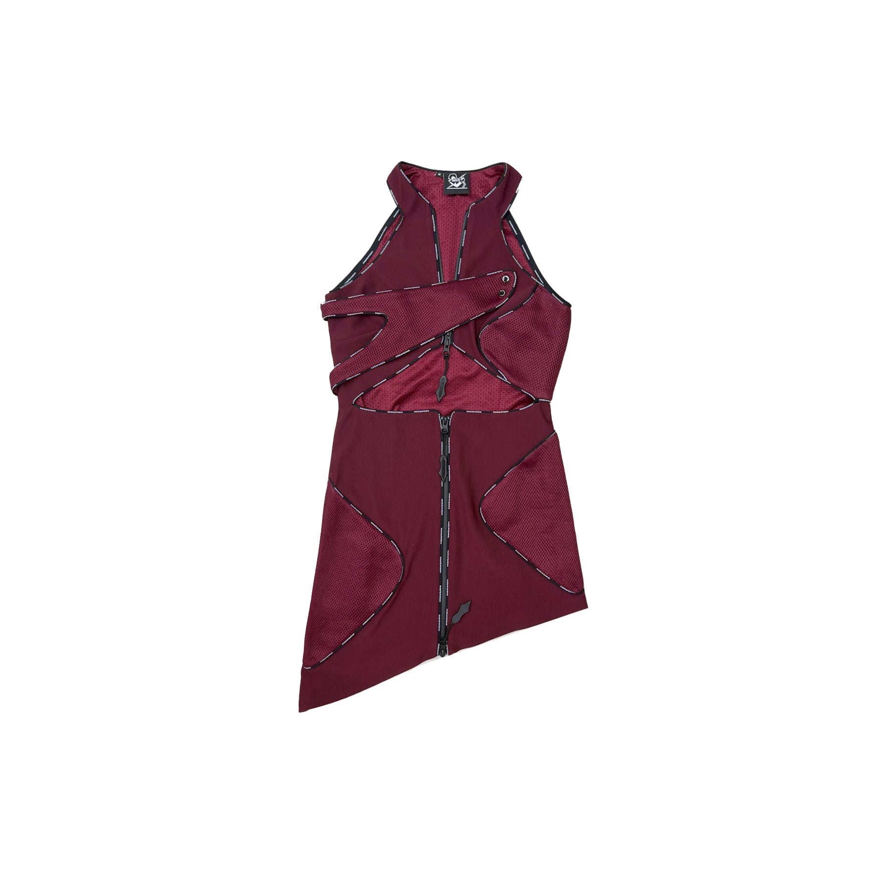 WINDOWSEN - Cut Out Sport Dress - SS22 - RED