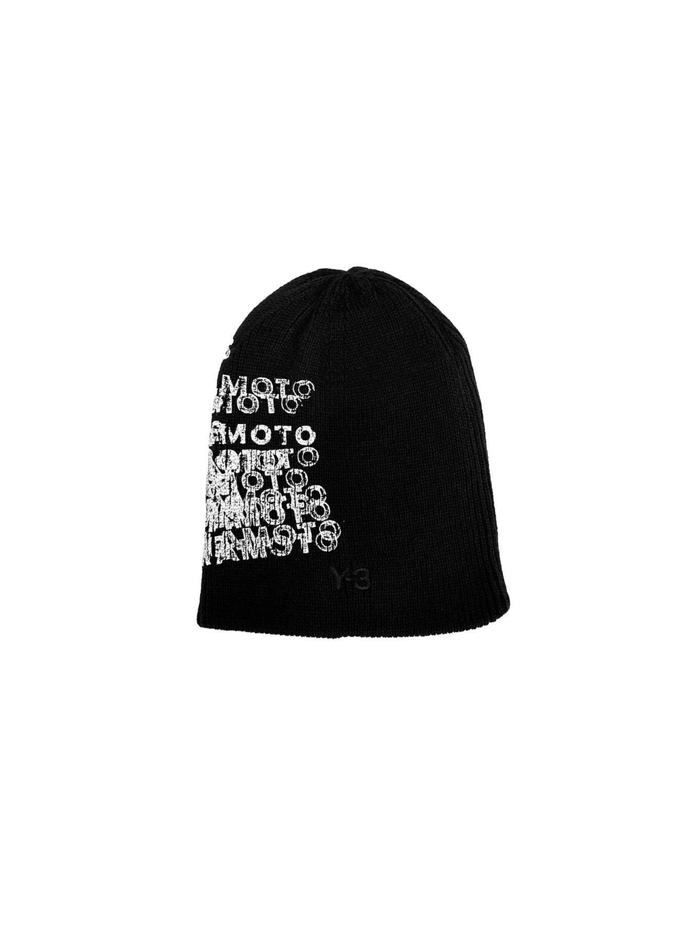 Y - 3 Black Merch Beanie
