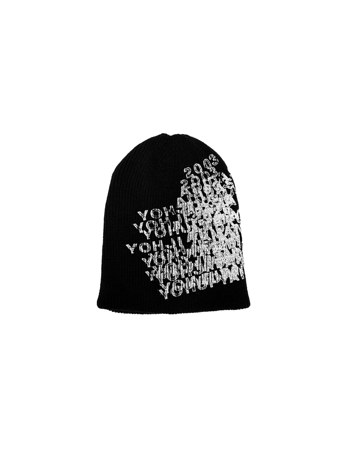 Y - 3 Black Merch Beanie