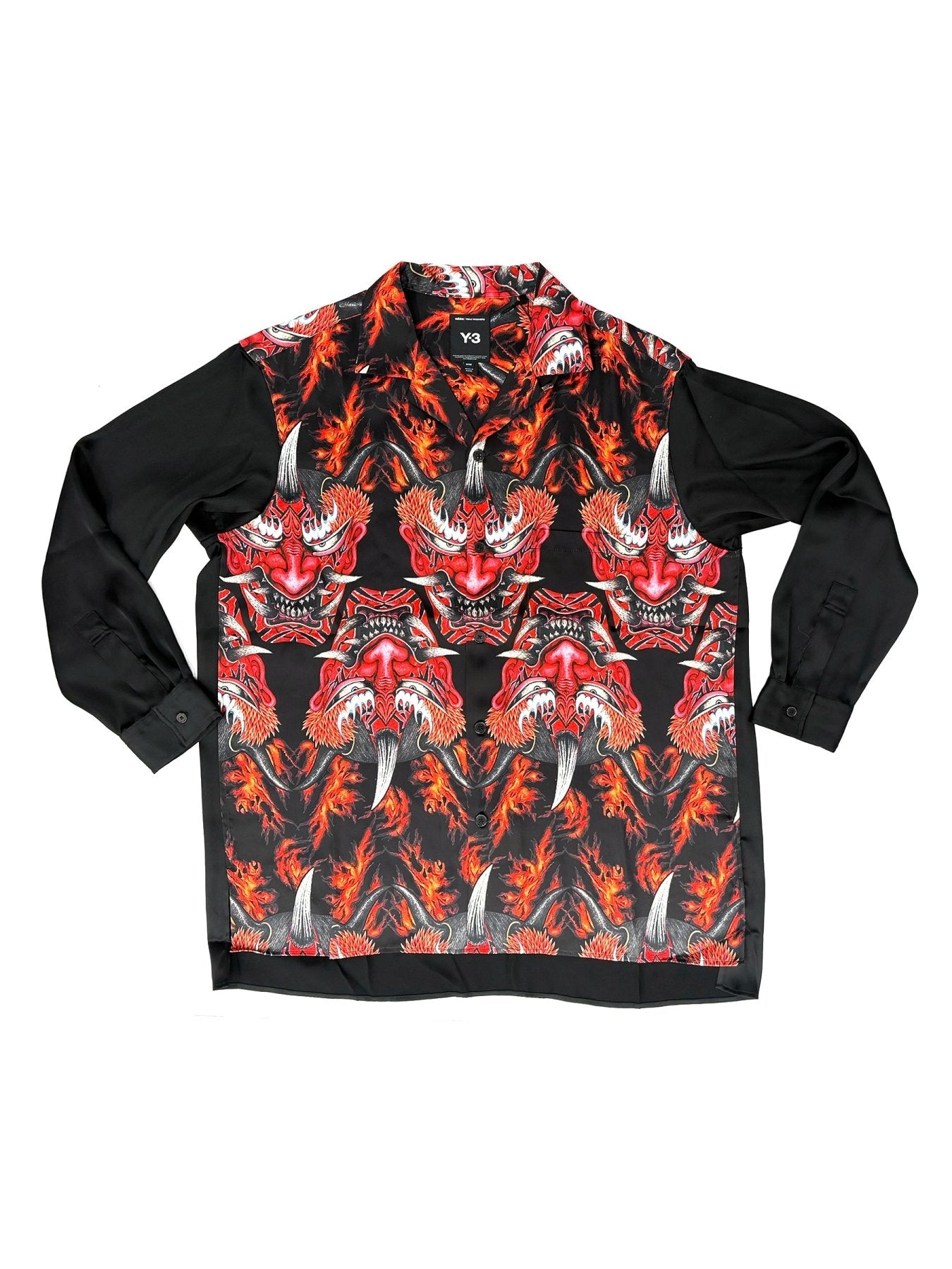 Y-3 Multicolor Satin Gfx Shirt
