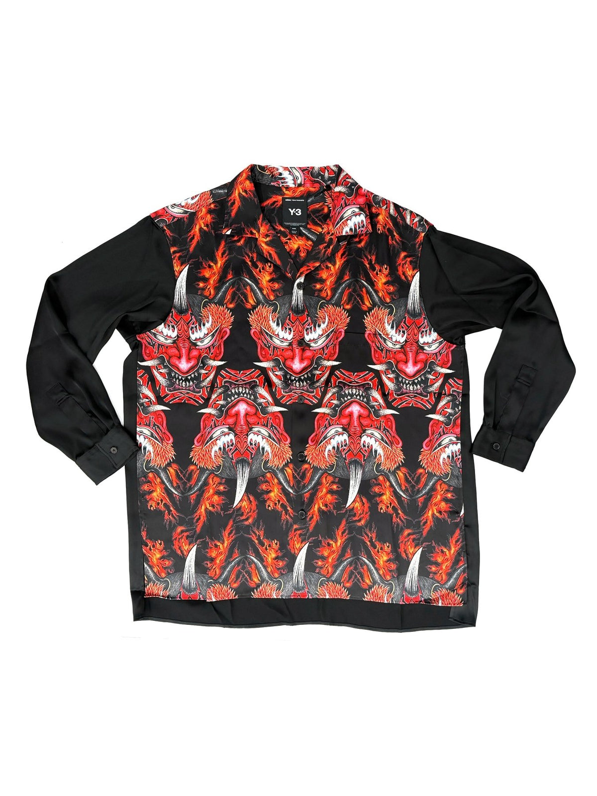 Y-3 Multicolor Satin Gfx Shirt