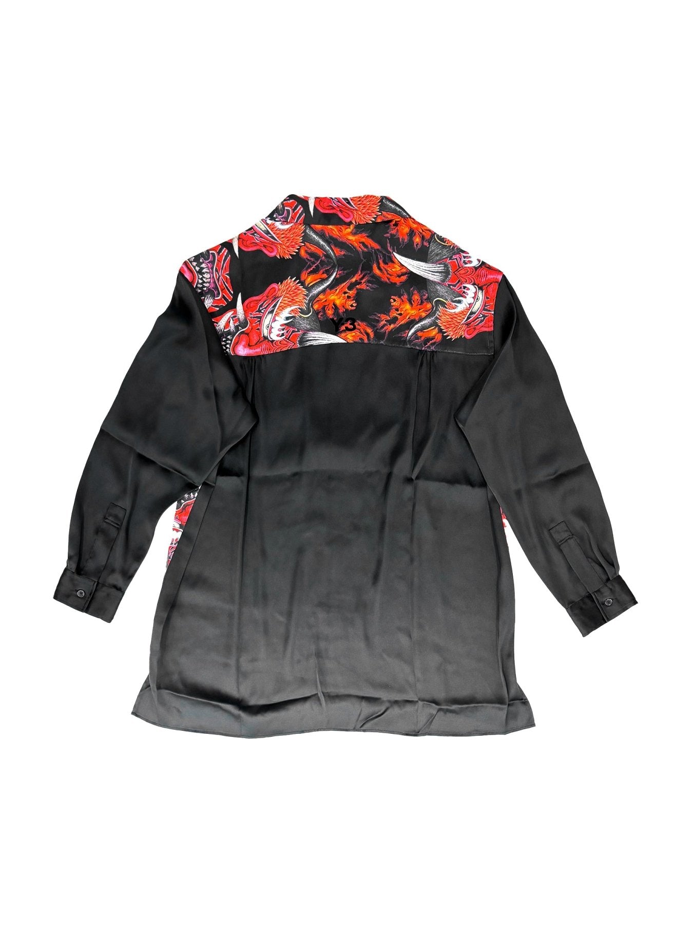 Y-3 Multicolor Satin Gfx Shirt