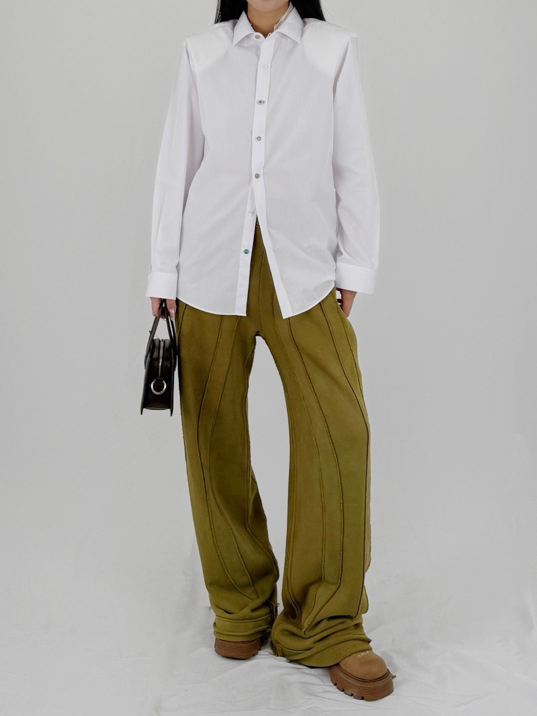 YAKU - Balance Shirt - AW25 - WHITE