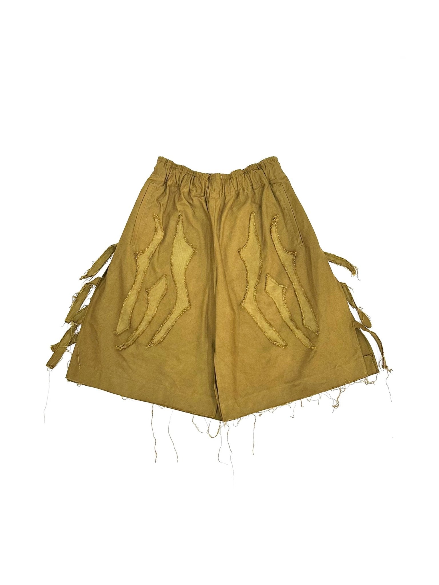YAKU - Battle Scar Short - AW25 - KHAKI