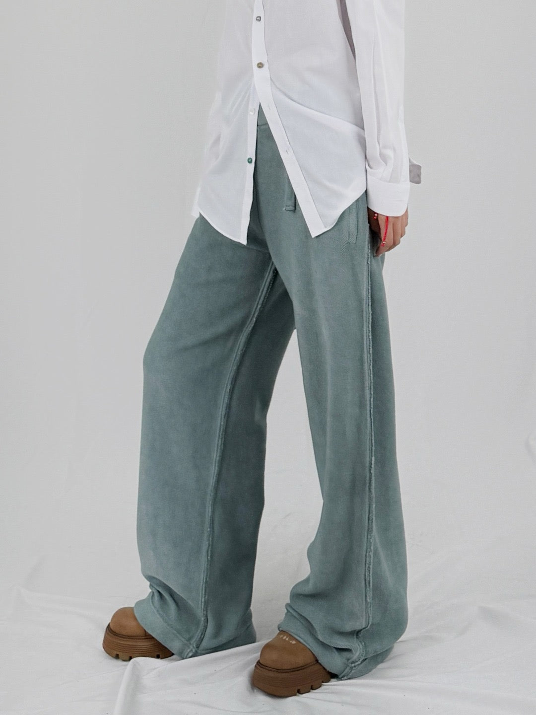 YAKU - Stone Pant - AW25 - STONE GREY