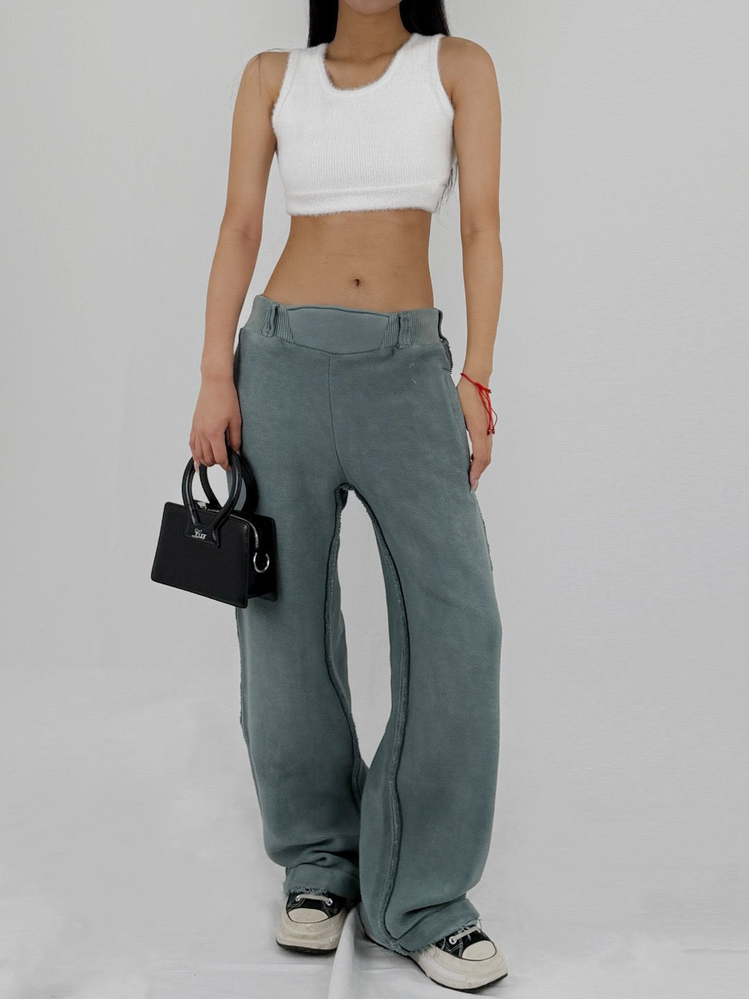 YAKU - Stone Pant - AW25 - STONE GREY